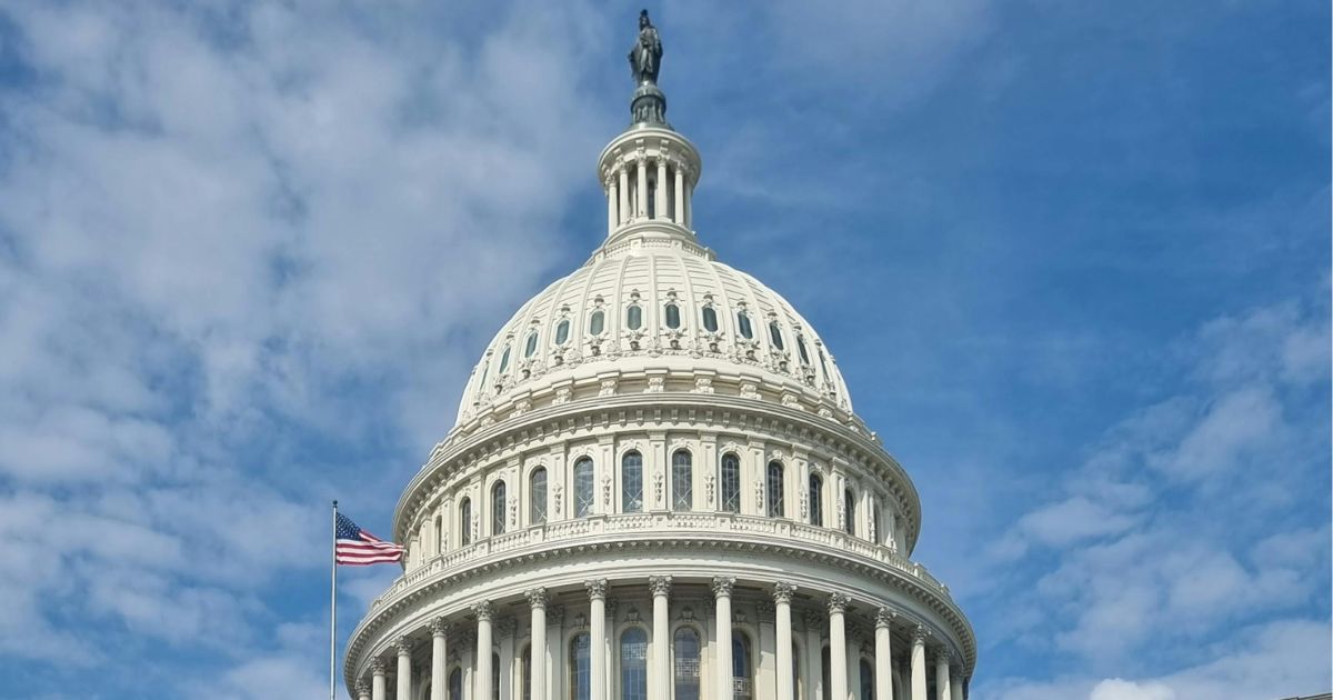 Capitol Hill building on a clear day