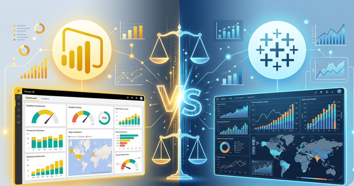 Power BI and Tableau comparison