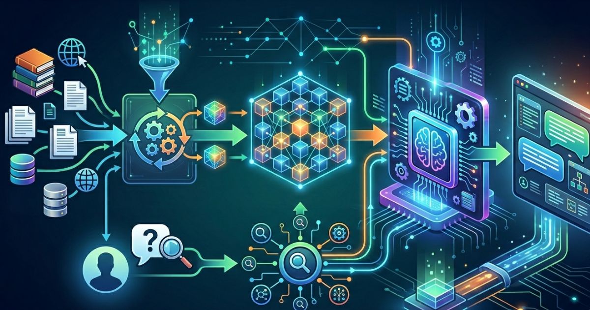 RAG pipeline graphic